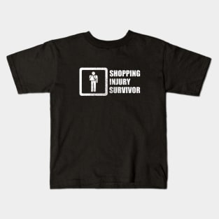 Shopping Injury Survivor Kids T-Shirt